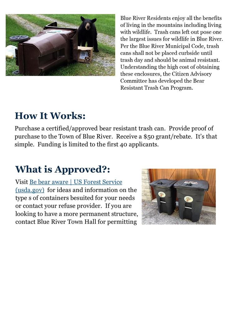 Grant program